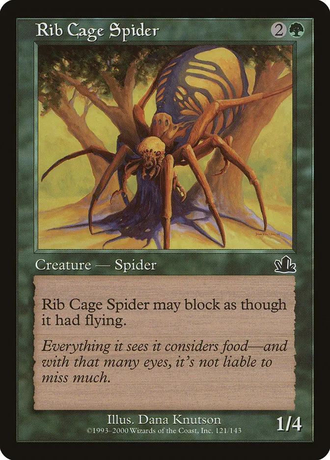 Rib Cage Spider Front Face