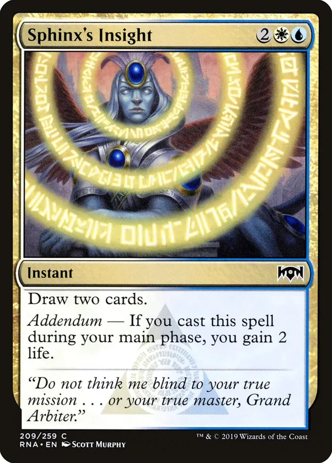 Sphinx's Insight Front Face
