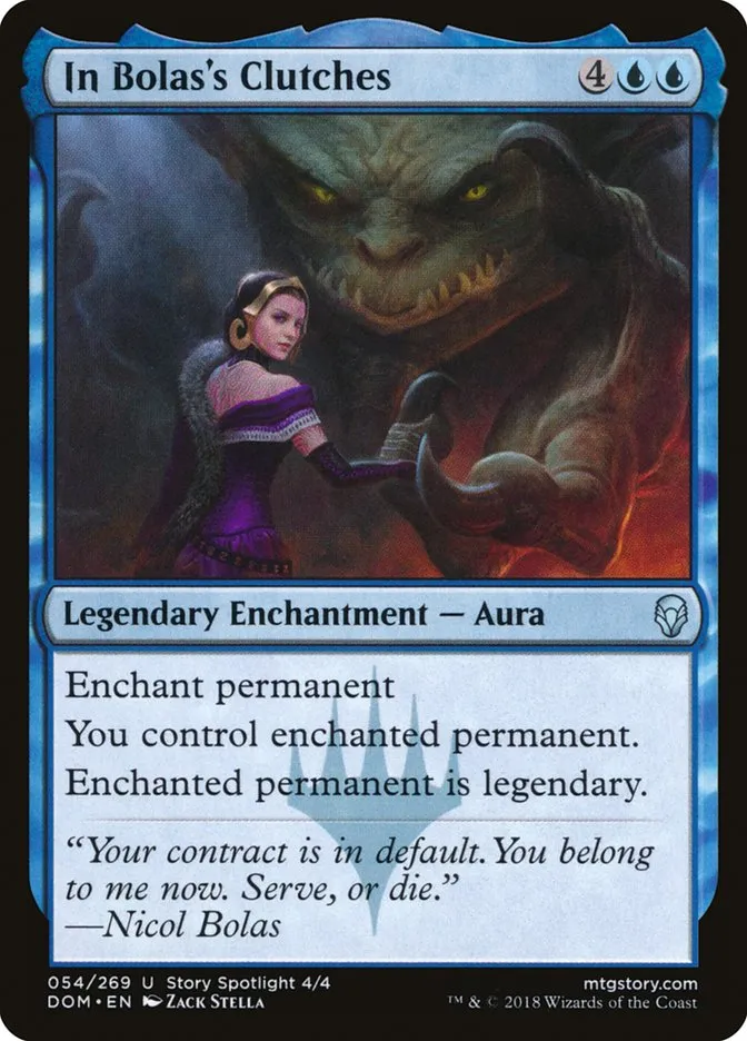 In Bolas's Clutches Front Face