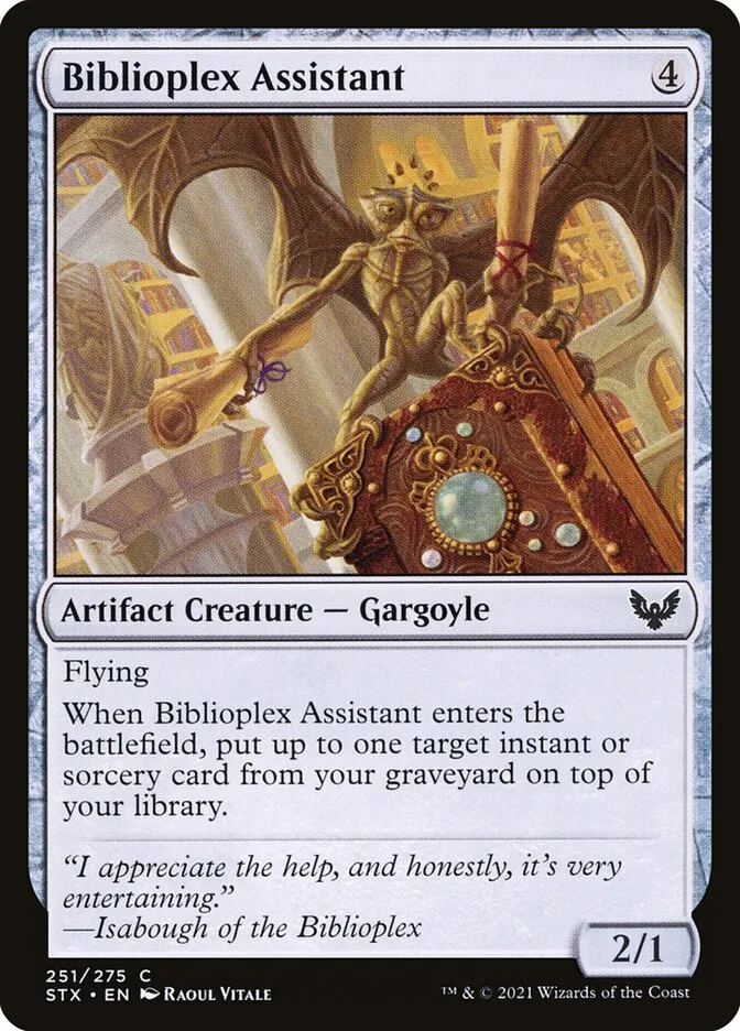 Biblioplex Assistant Front Face