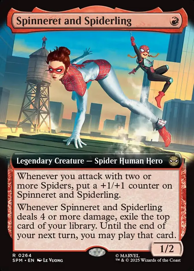 Spinneret and Spiderling Front Face