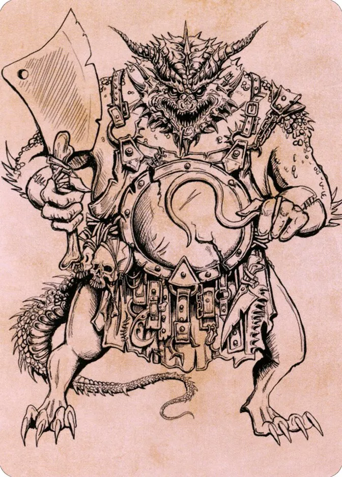 Thrakkus the Butcher // Thrakkus the Butcher Front Face