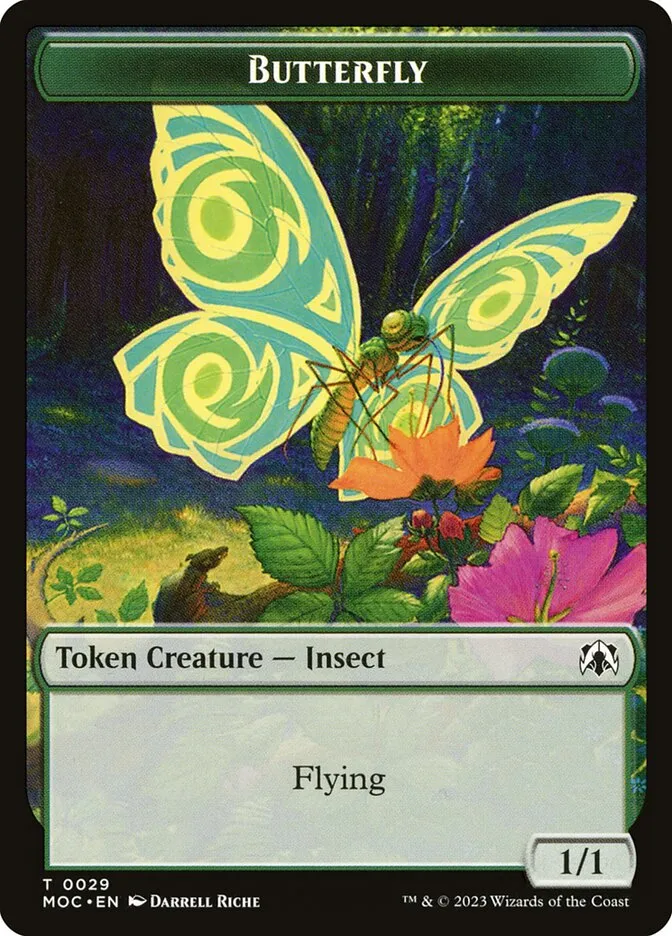 Butterfly Front Face