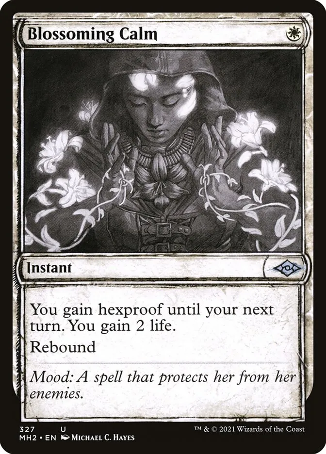 Blossoming Calm Front Face