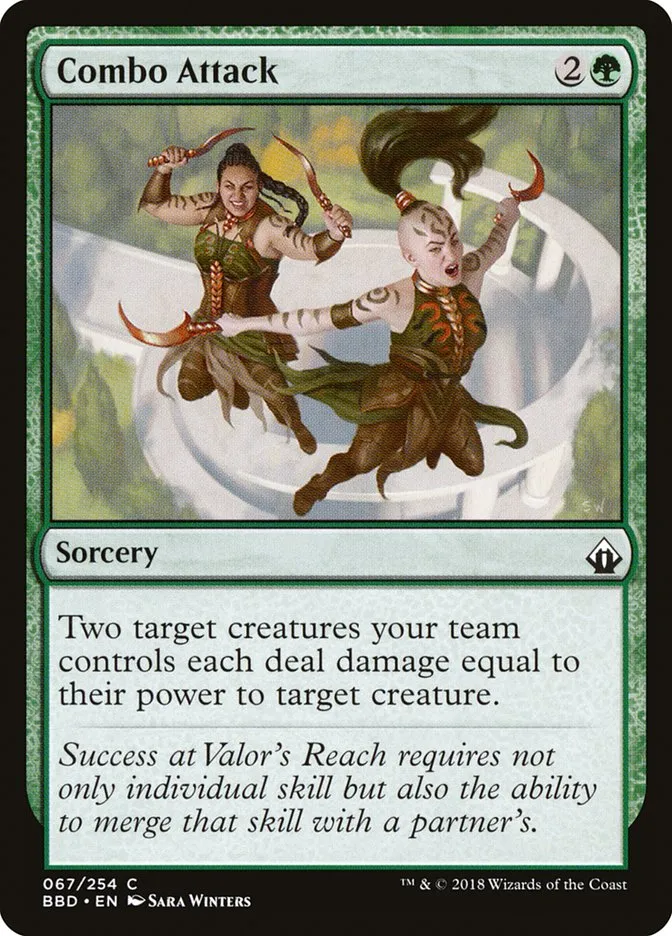 Combo Attack Front Face