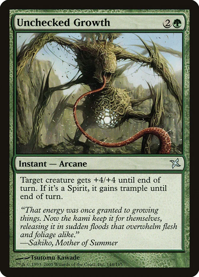 Unchecked Growth Front Face