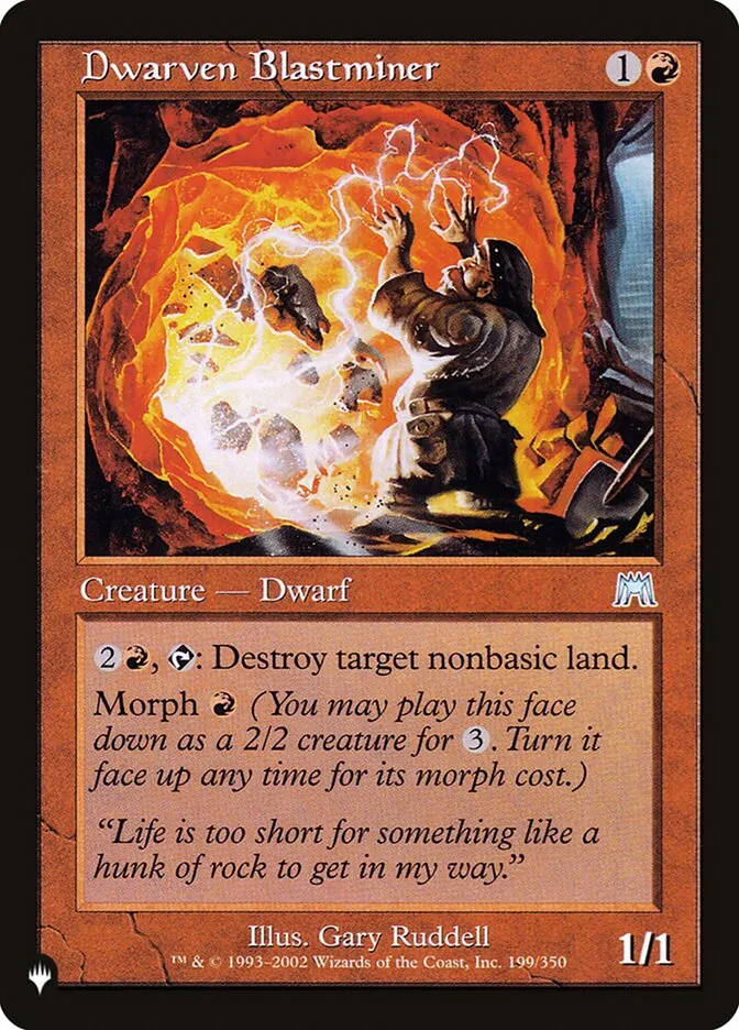 Dwarven Blastminer Front Face