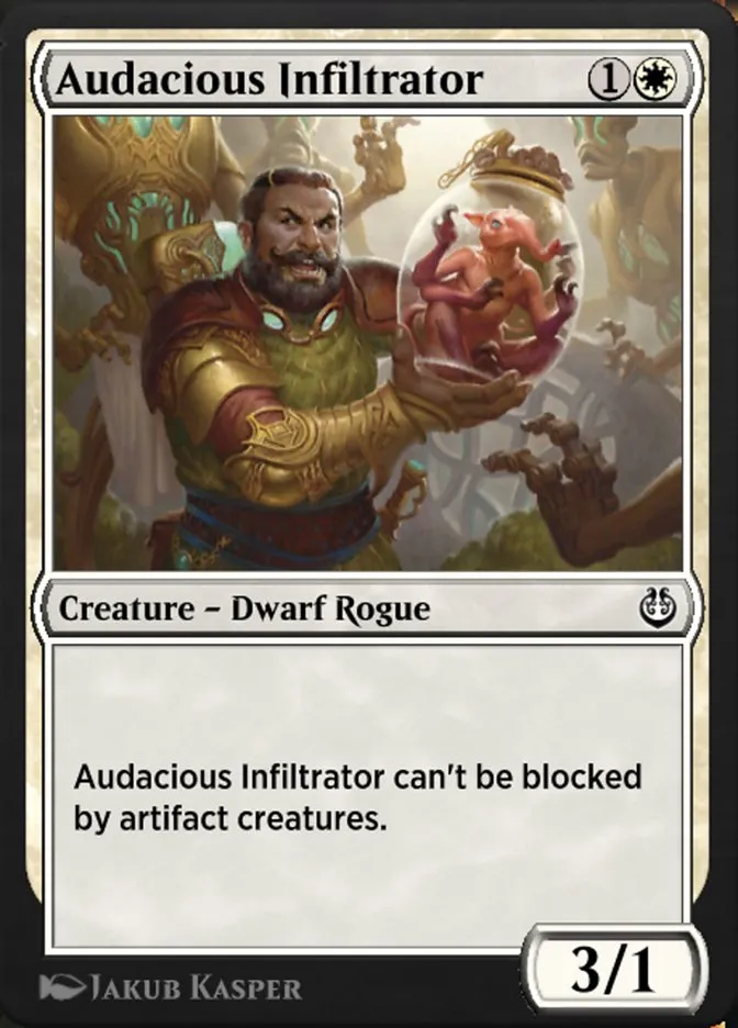 Audacious Infiltrator Front Face