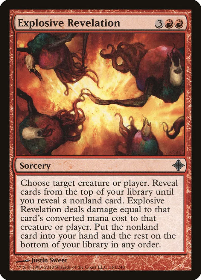 Explosive Revelation Front Face