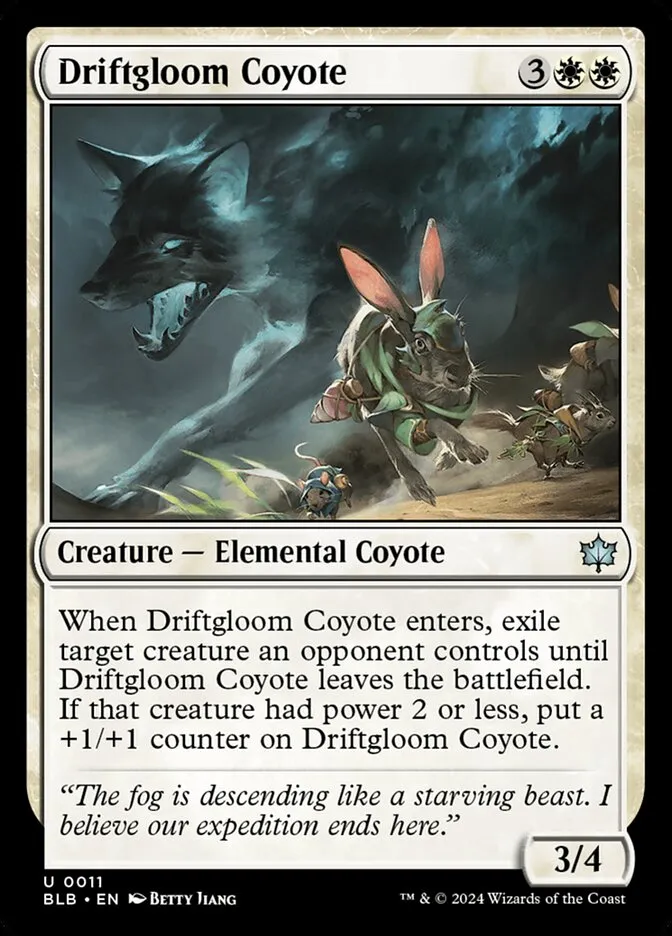 Driftgloom Coyote Front Face
