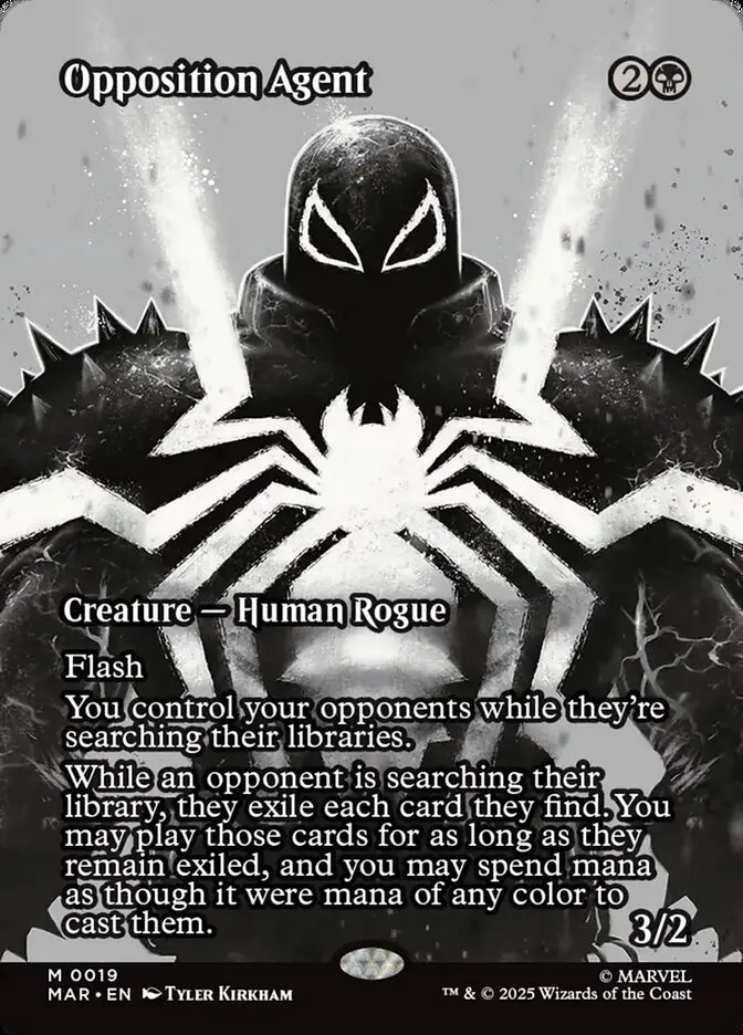 Opposition Agent Front Face