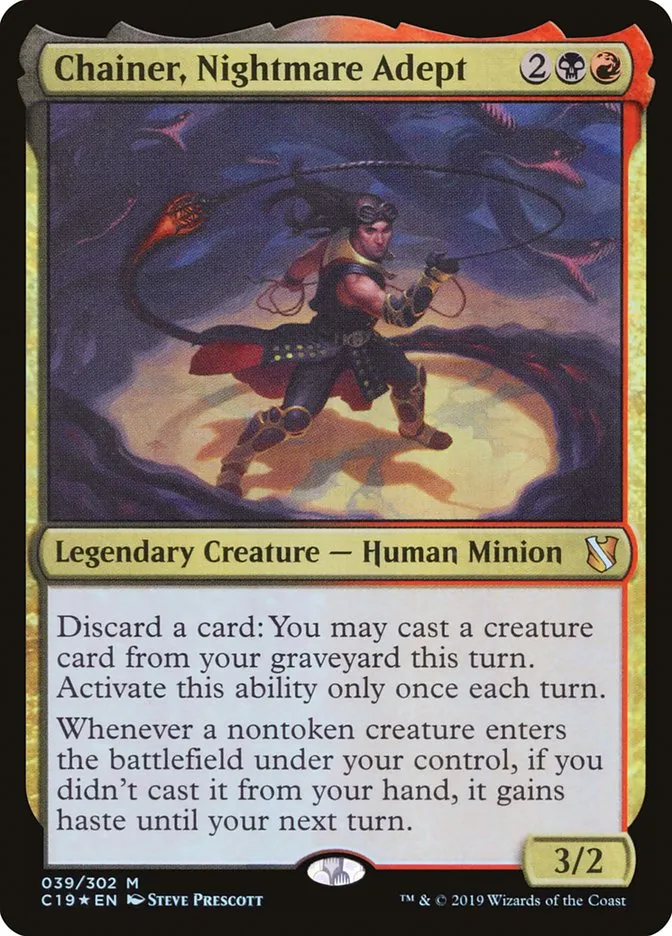 Chainer, Nightmare Adept Front Face