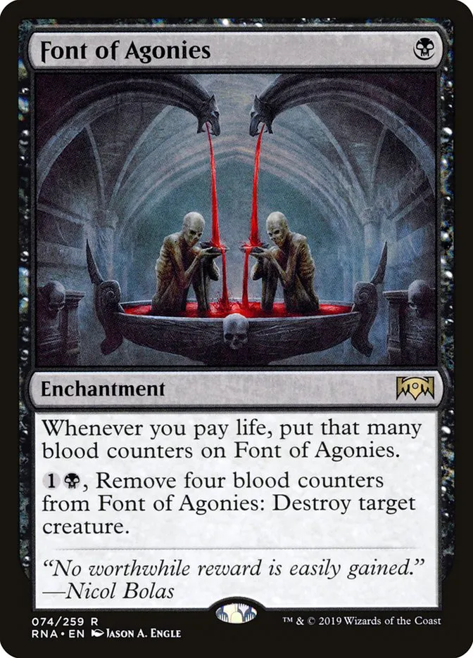 Font of Agonies Front Face