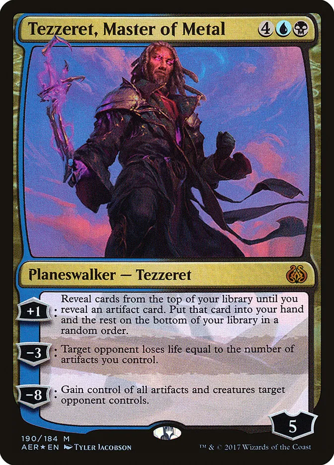 Tezzeret, Master of Metal Front Face