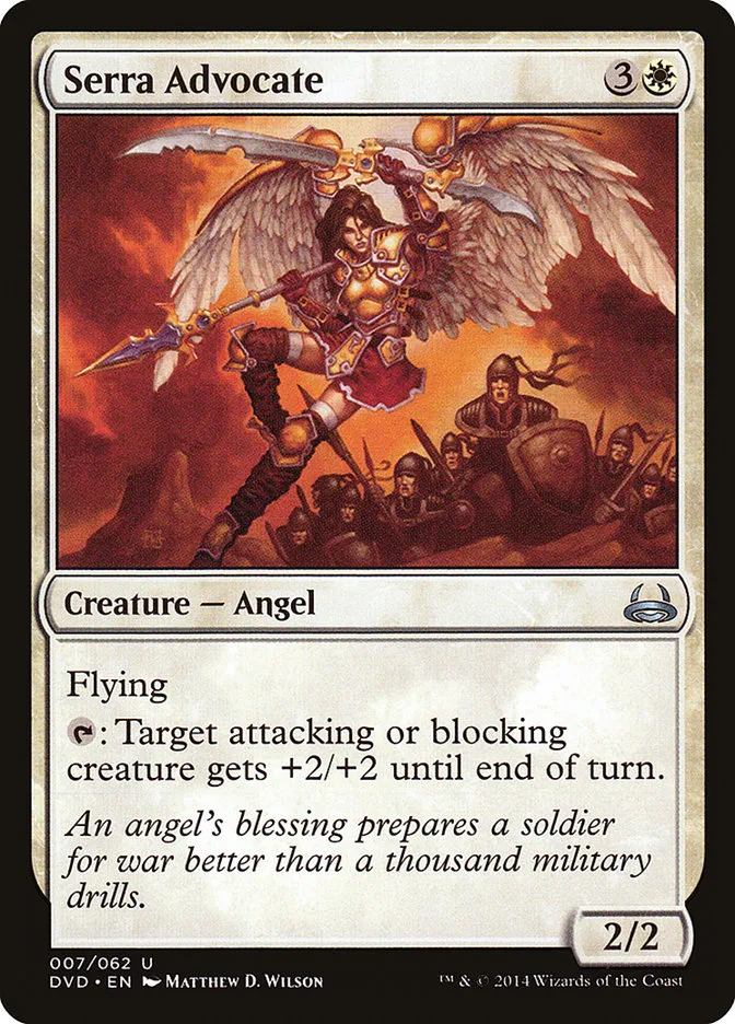 Serra Advocate Front Face