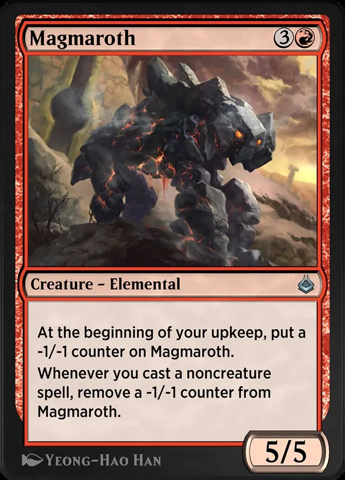 Magmaroth Front Face