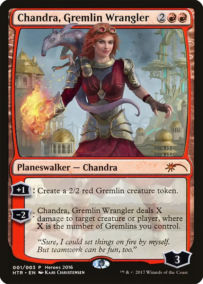 Chandra, Gremlin Wrangler Front Face