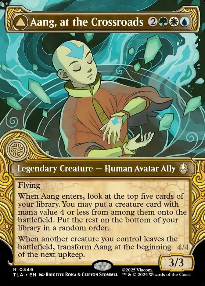 Aang, at the Crossroads // Aang, Destined Savior