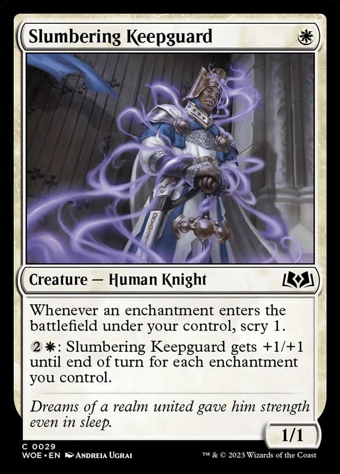 Slumbering Keepguard Front Face