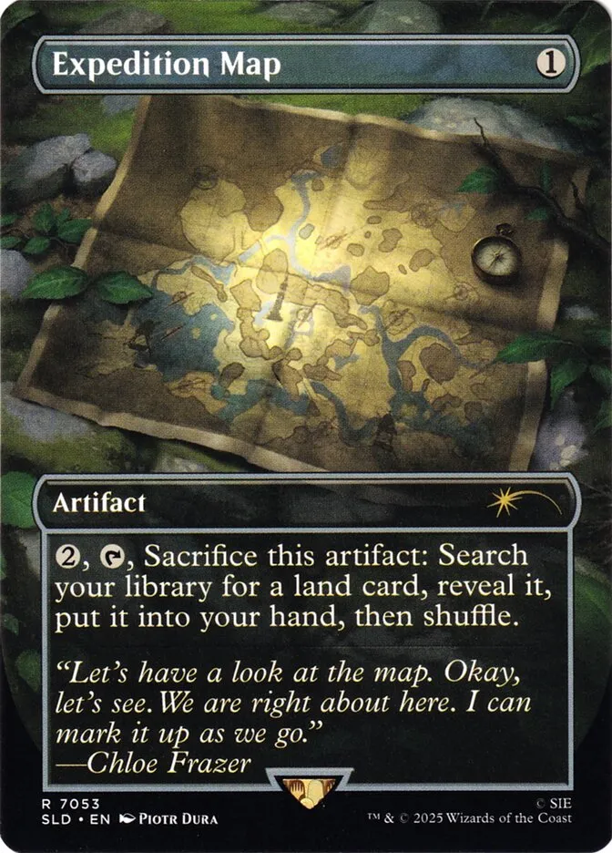 Expedition Map Front Face