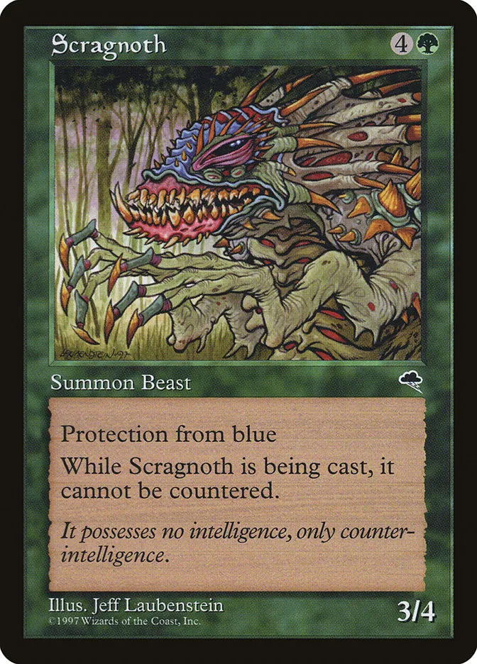 Scragnoth Front Face