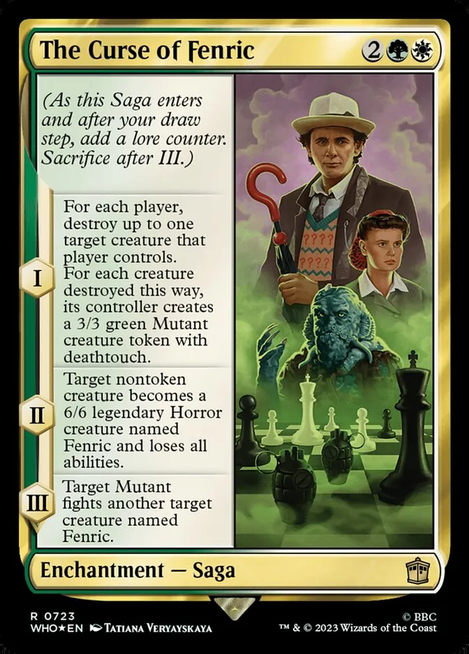 The Curse of Fenric Front Face