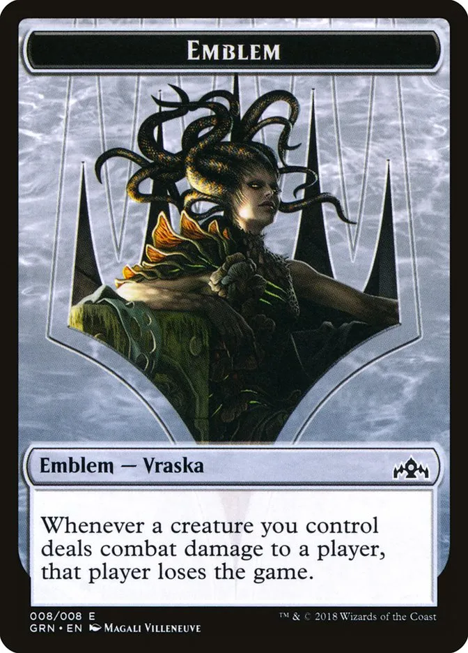 Vraska, Golgari Queen Emblem Front Face