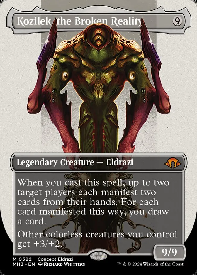 Kozilek, the Broken Reality Front Face