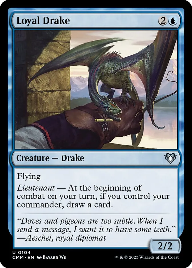 Loyal Drake Front Face