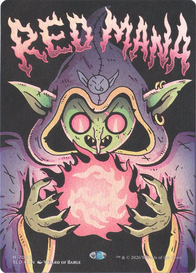 Red Mana Front Face