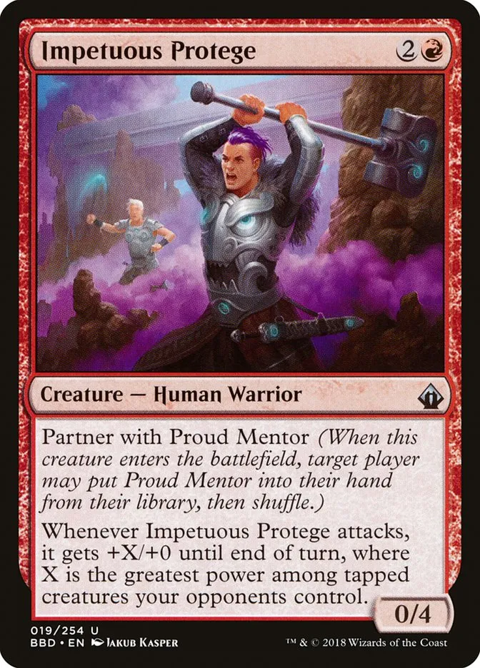 Impetuous Protege Front Face