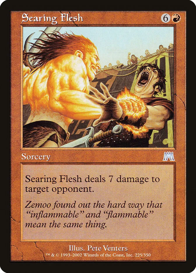 Searing Flesh Front Face