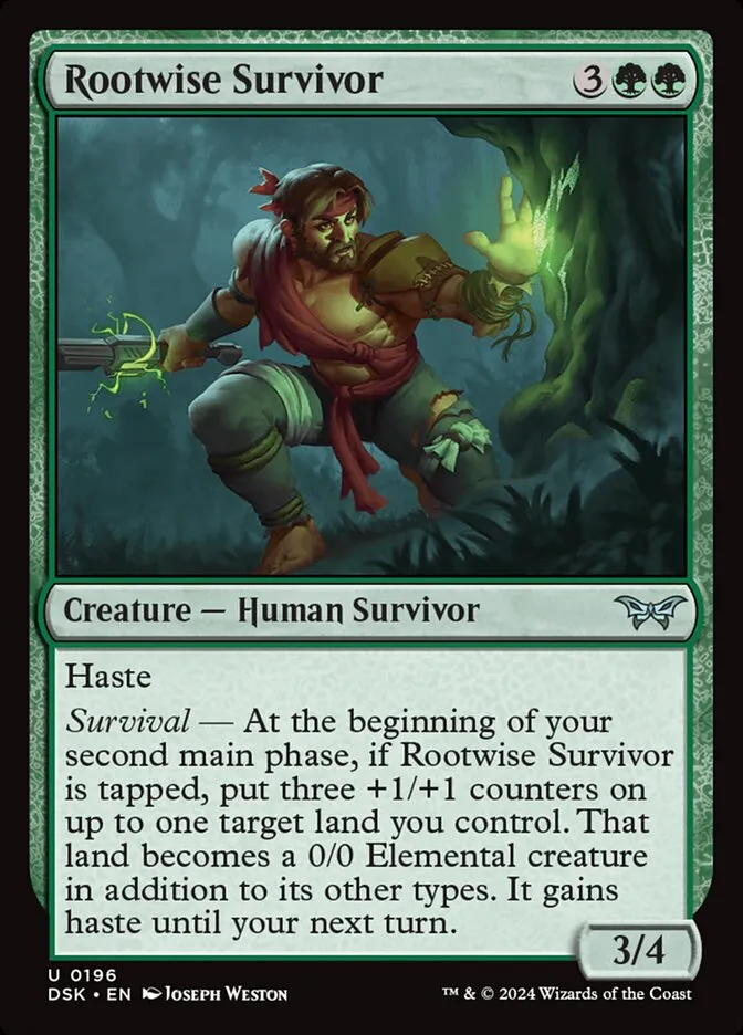 Rootwise Survivor Front Face