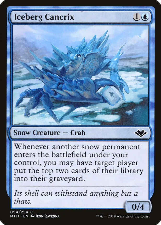 Iceberg Cancrix Front Face