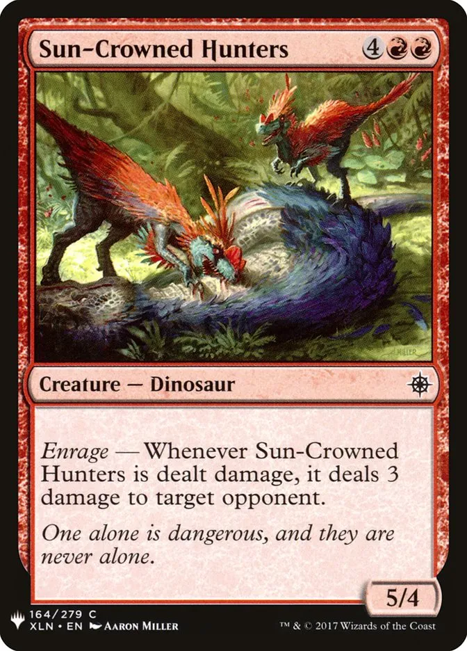 Sun-Crowned Hunters Front Face