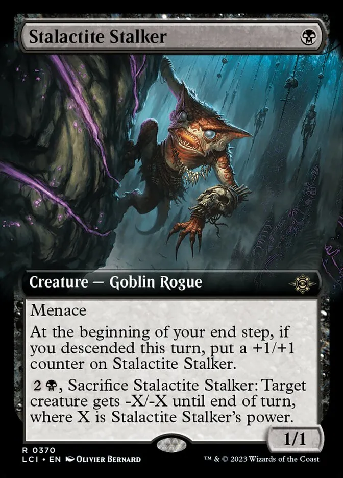 Stalactite Stalker Front Face