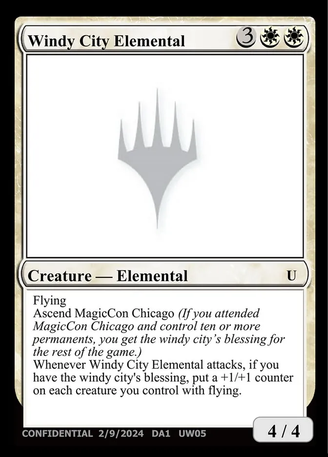 Windy City Elemental Front Face
