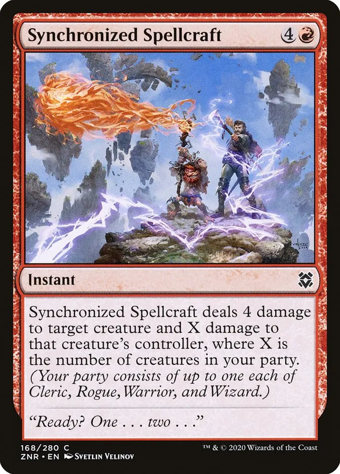 Synchronized Spellcraft Front Face