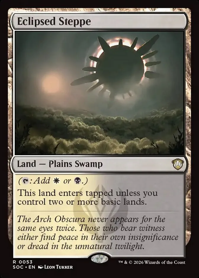 Eclipsed Steppe Front Face