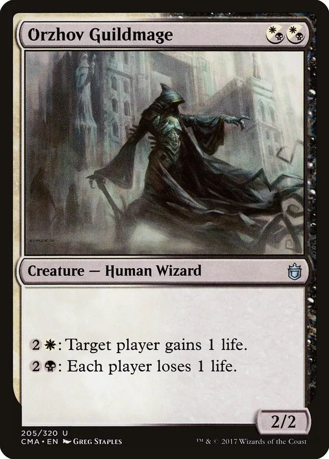 Orzhov Guildmage Front Face