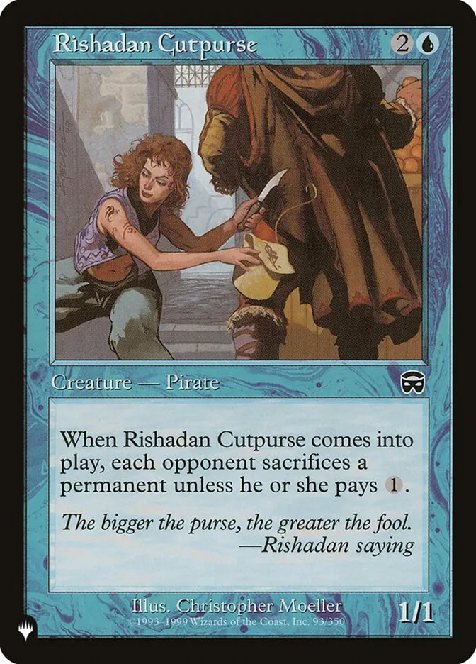 Rishadan Cutpurse Front Face