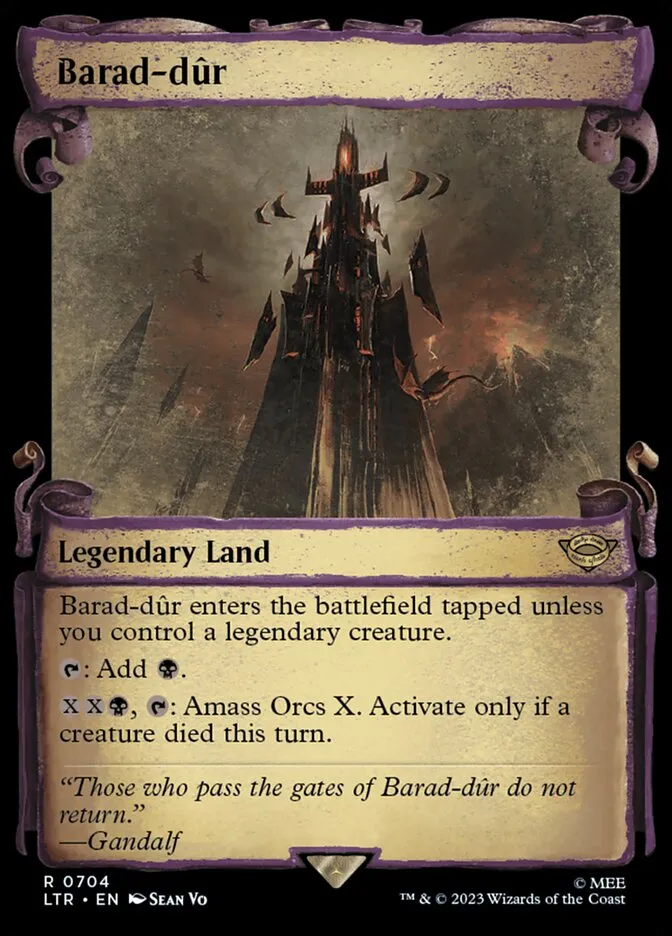 Barad-dûr Front Face