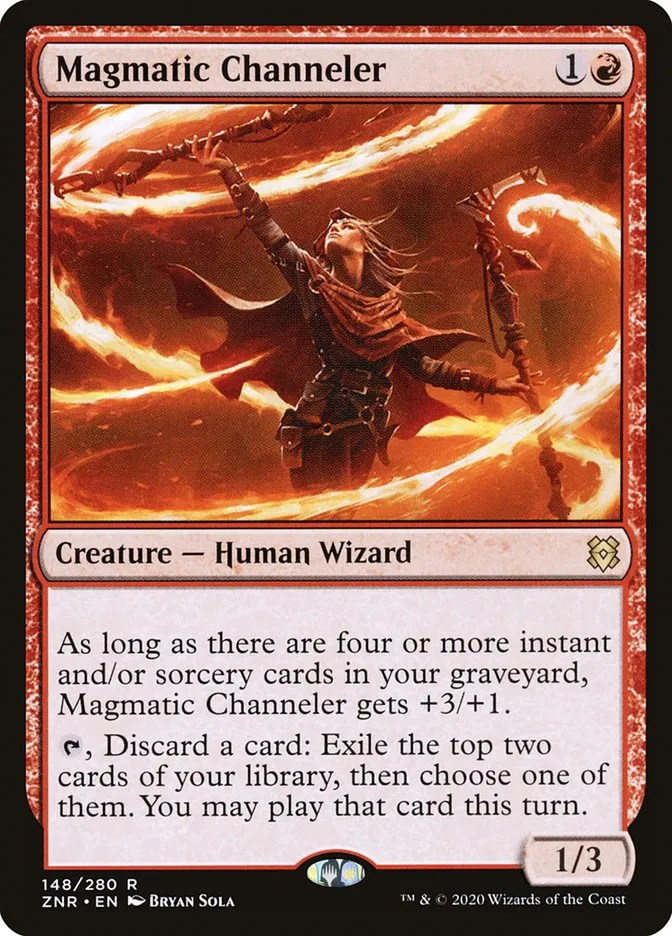 Magmatic Channeler Front Face