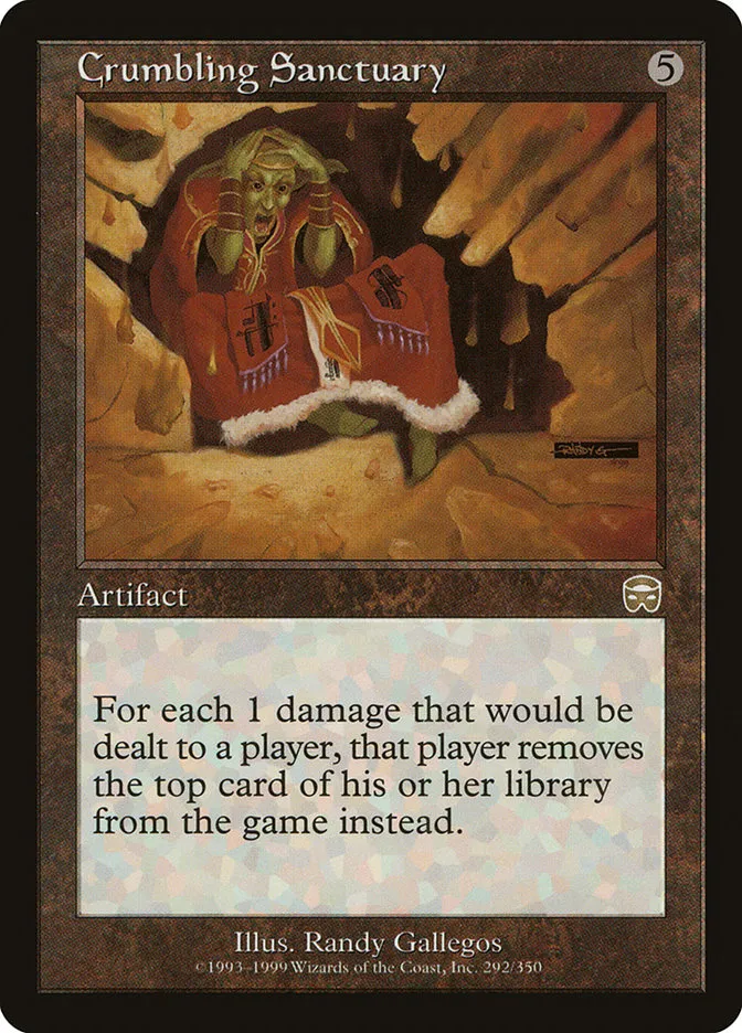 Crumbling Sanctuary Front Face