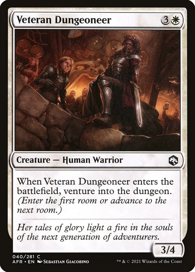 Veteran Dungeoneer Front Face