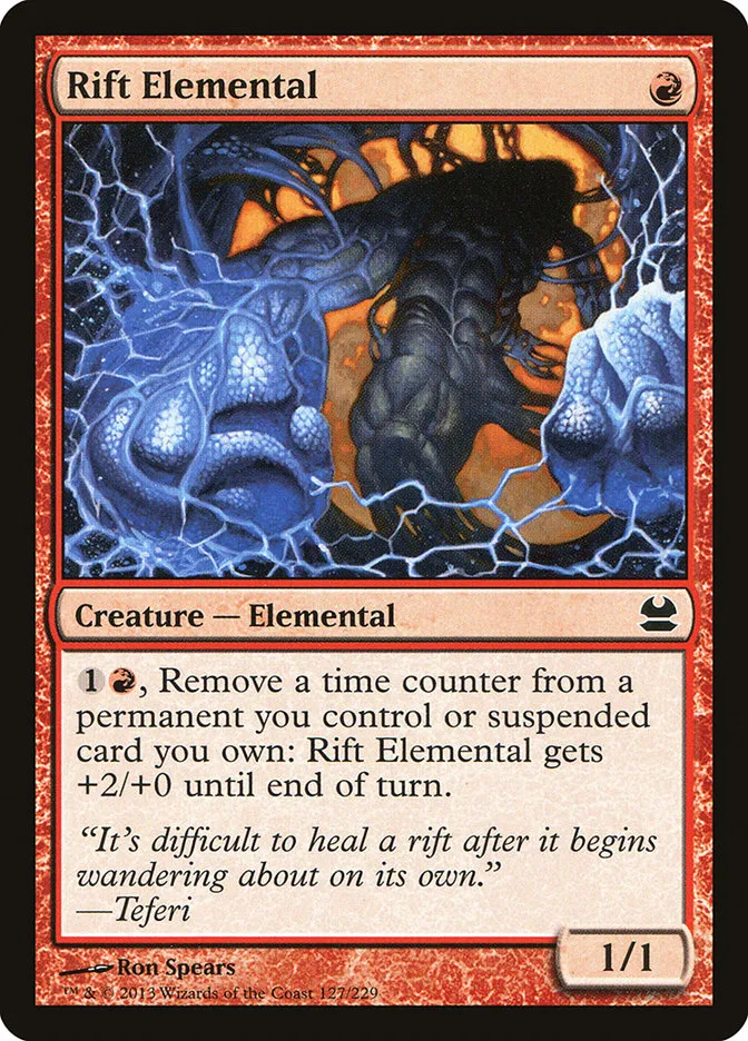 Rift Elemental Front Face