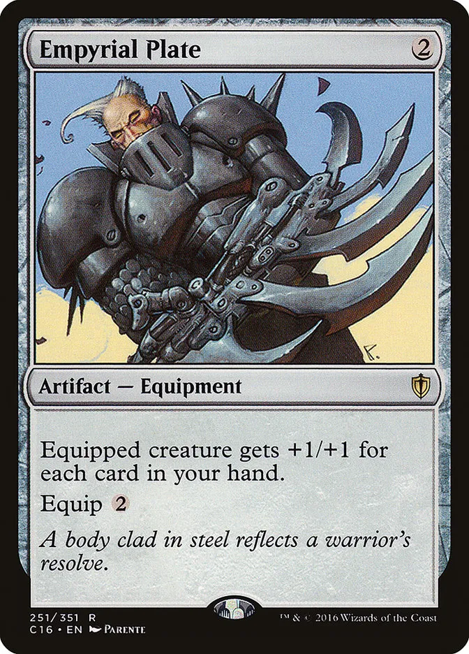 Empyrial Plate Front Face