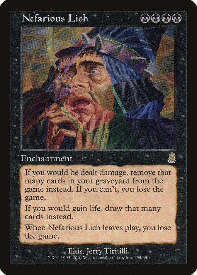 Nefarious Lich Front Face