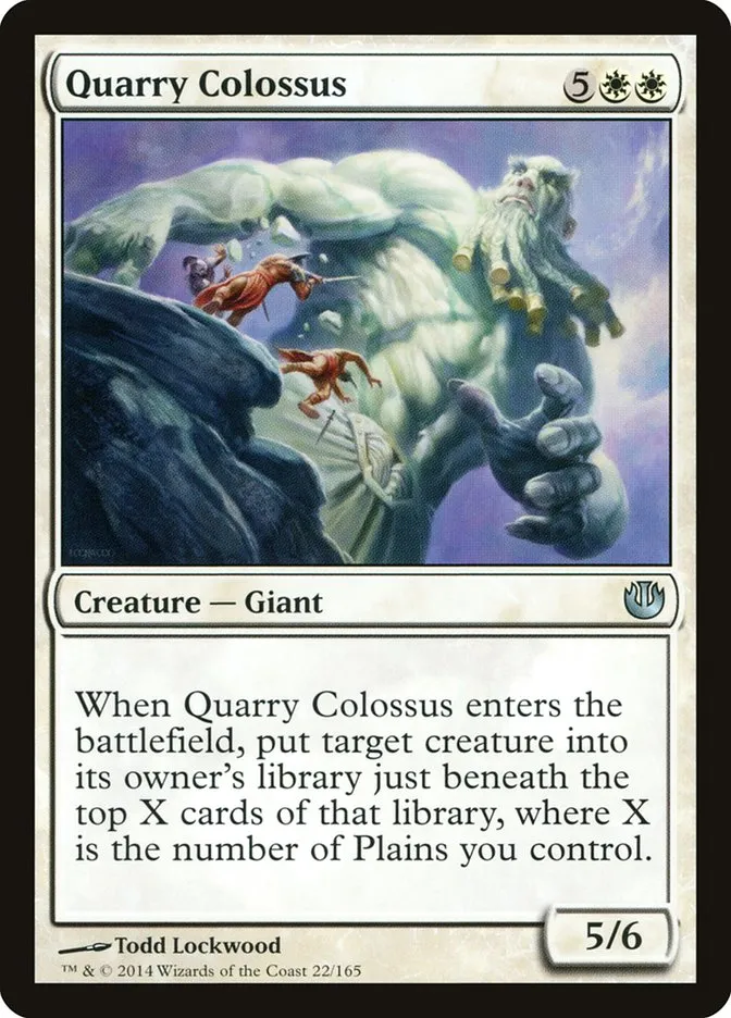 Quarry Colossus Front Face