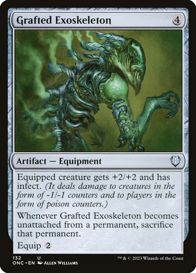 Grafted Exoskeleton Front Face